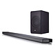 LG SJ8 Barre de son 4.1 300W - Hi-Res Audio - Wi-Fi - Bluetooth - HDMI - Multiroom - 4K Pass Through - Caisson de basses sans fil