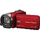 JVC GZ-R435 Rouge + Carte SDHC 8 Go Caméscope Full HD tout terrain avec écran LCD tactile et HDMI