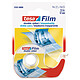 tesa tesafilm double-sided - 1 roll 1 dispenser Double sided tape with 1 adhesive - 7.5 m x 12 mm