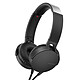 Sony MDR-XB550AP Black On-ear headphones with remote control and microphone