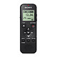 Sony ICD-PX370 Dictáfono digital mono MP3 con conector USB y puerto MicroSD - 4 GB