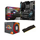 Kit Upgrade PC AMD Ryzen 7 1700 MSI X370 GAMING PRO CARBON 8 Go Carte mère ATX Socket AM4 AMD X370 + CPU AMD R7 1700 (3.0 GHz) + RAM 8 Go DDR4