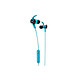 Monster iSport Victory Azul Auriculares internos deportivos Bluetooth con control remoto y micrófono compatible con iOS