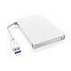 ICY BOX IB-AC606-U3 Carcasa para disco 2,5" Serial ATA en puertos USB 3.0