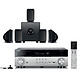 Yamaha MusicCast RX-A660 Titane + Focal Sib & Cub 3 Jet Black Ampli-tuner Home Cinéma 7.2 3D Ready avec HDMI 2.0, HDCP 2.2, Ultra HD 4K, Wi-Fi, Bluetooth, DLNA, AirPlay, MusicCast, Dolby Atmos et DTS:X + Pack d'enceintes 5.1