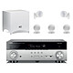Yamaha MusicCast RX-A660 Titane + Cabasse Alcyone 2 Pack 5.1 Blanc Ampli-tuner Home Cinéma 7.2 3D Ready avec HDMI 2.0, HDCP 2.2, Ultra HD 4K, Wi-Fi, Bluetooth, DLNA, AirPlay, MusicCast, Dolby Atmos et DTS:X + Pack d'enceintes 5.1