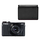 Canon PowerShot G9 X Mark II Noir + DCC-1890 Appareil photo 20.1 MP - Zoom optique 3x - Vidéo Full HD - Écran LCD tactile 3" - Wi-Fi/Bluetooth/NFC + Etui