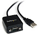 StarTech.com ICUSB2321F Adattatore da USB 2.0 a DB-9 (serie RS-232) - Mle / Mle - 1.8 m