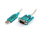 StarTech.com ICUSB232SM3 Adaptador USB 2.0 a DB-9 (serie RS-232) - Macho / Macho - 0.9 m