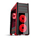 Spirit of Gamer Rogue III (Rojo) Caja Medium Tower negra y roja con ventana de vidrio templado