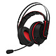 ASUS Cerberus V2 Rouge Casque-micro pour gamer (compatible PC / Mac / PlayStation 4 / Xbox One / Smartphone / Tablette)