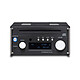 Teac CR-H101 Noir Micro-chaîne CD/MP3/FM RDS, DAC USB 24/192kHz, Hi-Res Audio, Bluetooth aptX, amplificateur 2 x 26W, sortie subwoofer (sans haut-parleurs)
