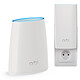 Netgear Orbi Pack routeur + satellite (RBK30-100PES) Router inalámbrico Tri-Band Wi-Fi AC2200 (866 + 866 + 400 Mbps) MU-MIMO con punto de acceso Wifi Tri-Band Wi-Fi AC2200 (866 + 866 + 400 Mbps)