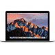 Apple MacBook 12" (2017) Gris sidéral (MNYF2FN/A) Intel Core m3 (1.2 GHz) 8 Go SSD 256 Go 12" LED Wi-Fi AC/Bluetooth Webcam Mac OS X Sierra