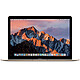 Apple MacBook 12" Or (MNYK2FN/A) Intel Core m3 (1.1 GHz) 8 Go SSD 256 Go 12" LED Wi-Fi AC/Bluetooth Webcam Mac OS X Sierra