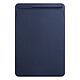 Apple iPad Pro 10.5" Etui Cuir Bleu Nuit Etui en cuir supérieur avec porte-stylo pour iPad Pro 10.5"