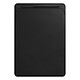 Apple iPad Pro 12.9" Custodia in pelle nera Custodia in pelle superiore con portapenne per iPad Pro 12.9".