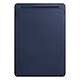 Apple iPad Pro 12.9" Etui Cuir Bleu Nuit Etui en cuir supérieur avec porte-stylo pour iPad Pro 12.9"