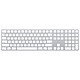 Apple Magic Keyboard Pavé Numérique (US) Clavier sans fil Bluetooth rechargeable avec pavé numérique (QWERTY, US)