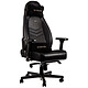 Noblechairs Icon Leather (black) Leather seat with 135° reclining backrest and 4D armrests for gamers (up to 150 kg)