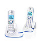 Alcatel F390 Duo Bleu Téléphone sans fil avec 1 combiné supplémentaire