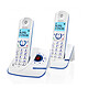 Alcatel F390 Voice Duo Bleu Téléphone sans fil avec répondeur et 1 combiné supplémentaire