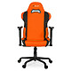 Arozzi Torretta (orange) Siège en tissu avec dossier inclinable à 155° et accoudoirs 2D pour gamer (jusqu'à 105 kg)