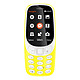 Nokia 3310 (2017) Jaune Téléphone 2G Dual SIM - RAM 16 Mo - Ecran 2.4" 240 x 320 - Bluetooth 3.0 - 1200 mAh