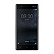 Nokia 3 Noir Smartphone 4G-LTE Dual SIM - MediaTek MT6737 Quad-core 1.3 GHz - RAM 2 Go - Ecran tactile 5" 720 x 1280 - 16 Go - NFC/Bluetooth 4.2 - 2630 mAh - Android 7.0