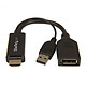 StarTech.com Adaptateur HDMI vers DisplayPort 4K alimenté par USB Adaptateur HDMI vers DisplayPort avec alimentation par USB