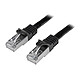 StarTech.com N6SPAT3MBK Cable RJ45 categoría 6 S/FTP 3 m (negro)