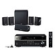 Yamaha MusicCast RX-V583 Noir + NS-P40 Ampli-tuner Home Cinéma 7.2 3D avec Dolby Atmos, DTS:X, HDMI 2.0, HDCP 2.2, Upscaling Ultra HD 4K, Wi-Fi, Bluetooth, AirPlay et MusicCast + Pack d'enceintes 5.1