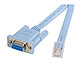 StarTech.com DB9CONCABL6 Cable de consola RJ45 a DB9 para router Cisco (1,8 metros)