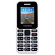 Thomson Tlink 11 Blanc Téléphone 2G Dual SIM - Ecran 1.77" 128 x 160 - Bluetooth - 600 mAh
