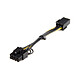 StarTech.com 6-pin to 8-pin PCI-Express power adapter cable PCI Express 6-pin to 8-pin power adapter cable - female/male - 15 cm