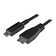 StarTech.com Câble USB-C 3.0 vers micro USB-B - M/M - 50 cm Cordon USB-C mâle / Micro USB-B 3.0 mâle (0.5 m)