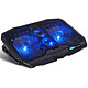 Spirit of Gamer Airblade 600 Notebook cooler with 4 fans with blue lighting