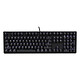 Ducky Channel One (coloris noir - MX Red - LEDs blanches - touches PBT)