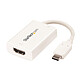 StarTech.com CDP2HDUCPW Adaptateur USB 3.1 type C vers HDMI