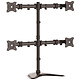 StarTech.com Articulating desk stand for 4 x 27" LCD articul desk stand for 4 x 13" 27" LCD monitors - robust steel