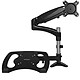 StarTech.com 15" 27" Laptop Desk Stand with Articulating Arm Desktop stand for 15" 27" screen with articulated arm and laptop holder - Multidirectional - Aluminium - Black