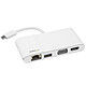 StarTech.com DKT30CHVW Estación de acoplamiento USB 3.0 (HDMI 4K, GbE, USB 3.0, VGA)