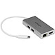 StarTech.com DKT30CHPDW USB 3.0 Tipo C a HDMI, RJ45 y adaptador USB 3.0