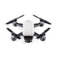 DJI Spark Blanc Mini drone avec caméra embarquée Full HD, contrôle gestuel, portée 100 m et compatible iOS et Android