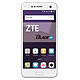 ZTE Blade V8 Argent Smartphone 4G-LTE Dual SIM - Snapdragon 435 8-Core 1.4 GHz - RAM 3 Go - Ecran tactile 5.2" 1080 x 1920 - 32 Go - Bluetooth 4.1 - 2730 mAh - Android 7.0