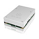 ICY BOX IB-RP101 Boîtier de protection en aluminium (compatible Raspberry Pi 3 / Pi 2 Model B)