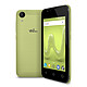 Wiko Sunny 2 Lime Smartphone 3G+ Dual SIM - Mediatek MT6580 Quad-Core 1.2 GHz - RAM 512 Mo - Ecran tactile 4" 480 x 800 - 8 Go - Bluetooth 2.1 - 1300 mAh - Android 6.0