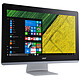 Acer Aspire Z22-780 (DQ.B82EF.004) Intel Core i5-7400T 4 Go 1 To LED 21.5" Full HD Graveur DVD Wi-Fi AC/Bluetooth Webcam Windows 10 Famille 64 bits (Garantie constructeur 2 ans)
