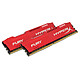 HyperX Fury Rouge 16 Go (2x 8Go) DDR4 2133 MHz CL14 Kit Dual Channel 2 barrettes de RAM DDR4 PC4-17000 - HX421C14FR2K2/16 (garantie 10 ans par Kingston)