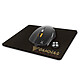 GAMDIAS Ourea E1 Pad Mouse per giocatori con cavo - ambidestro - sensore ottico 4000 dpi - 6 pulsanti - retroilluminazione a 4 colori - peso regolabile - tappetino per mouse incluso